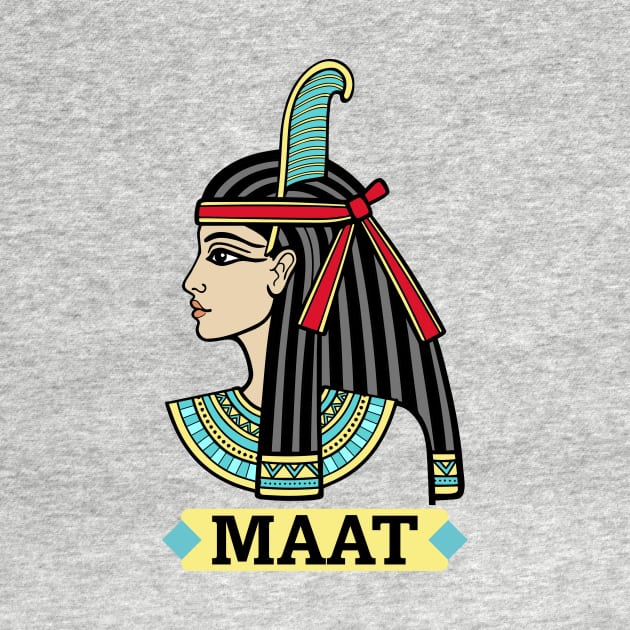 Maat, World History Encyclopedia,  Maat - the balance of the world, by Cairo Design